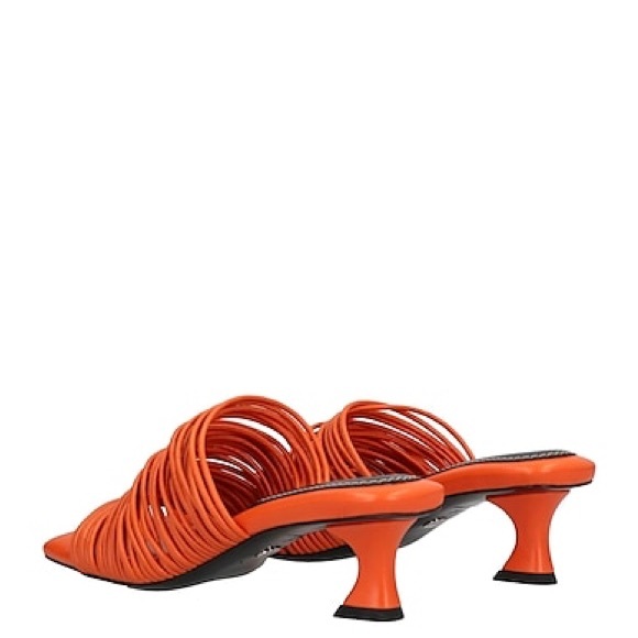 Proenza Schouler leather mini heel sandals NEW - Picture 4 of 10